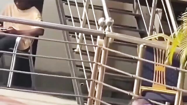 Ghanaian Couple Caught Having Sex In A Swimming Pool In Public - 5 image
