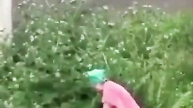 Couple Caught Having Sex By The Roadside And Beaten In Public By Angry Grandma - 5 image