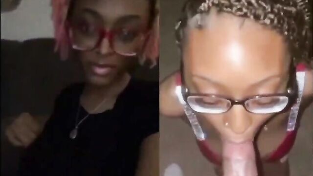 Leaked Blow Job Sex Tape Of Ghana IG Influencer - 3 image