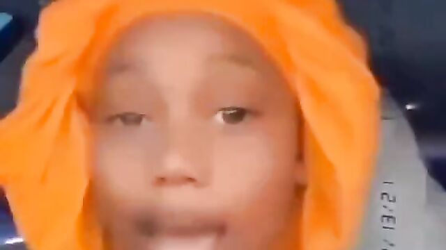 Chick Singing On A Car Steering While Her Girlfriend Is Getting Fucked In The Back Seat