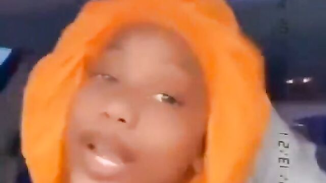 Chick Singing On A Car Steering While Her Girlfriend Is Getting Fucked In The Back Seat - 4 image