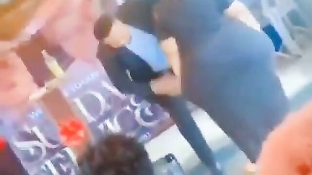 African Pastor Caught Touching Church Member's Ass In Public - 1 image