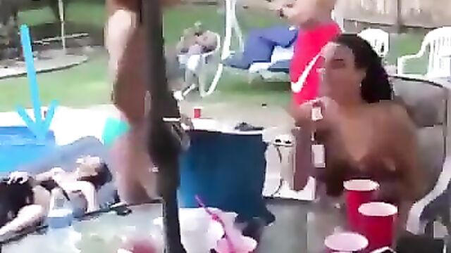 2 Girls Fighting While Couple Are Having Sex In The Background! (Full Video 18+) - 3 image
