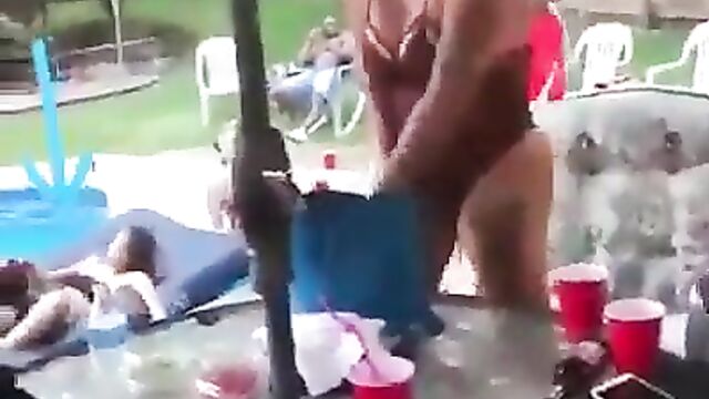 2 Girls Fighting While Couple Are Having Sex In The Background! (Full Video 18+) - 5 image