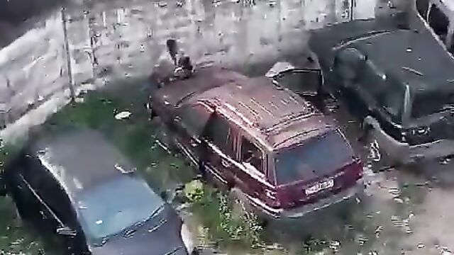 They Got Caught Having Doggy Style Sex In Public - 1 image