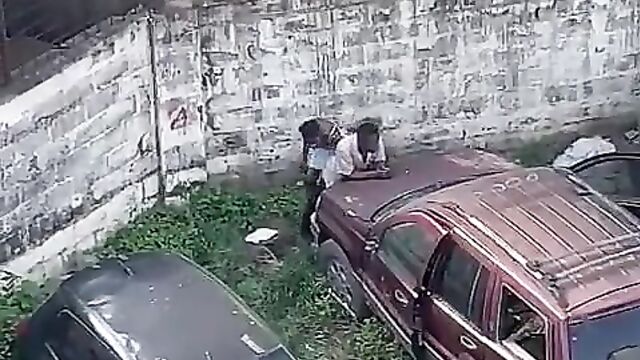 They Got Caught Having Doggy Style Sex In Public - 4 image