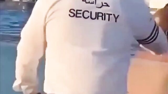 Man Gets Caught Wanking In The Pool In Public!!