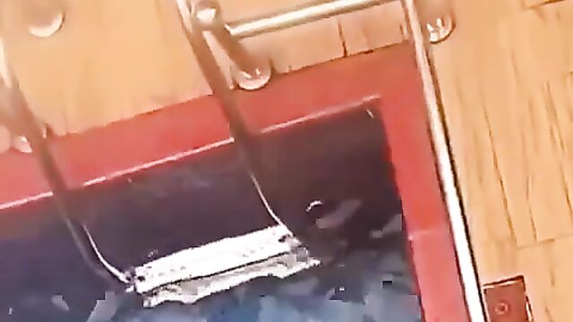 Nigerian Couple Caught Having Doggy Style Sex In The Pool In Public - Part 3 - 3 image