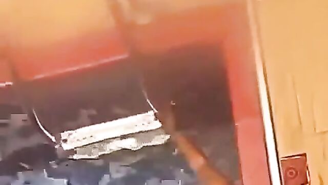 Nigerian Couple Caught Having Doggy Style Sex In The Pool In Public - Part 3 - 5 image