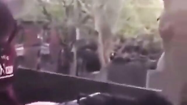 Sugar Mummy Fucked Hard Doggy Style In Public Till She Cums - 1 image