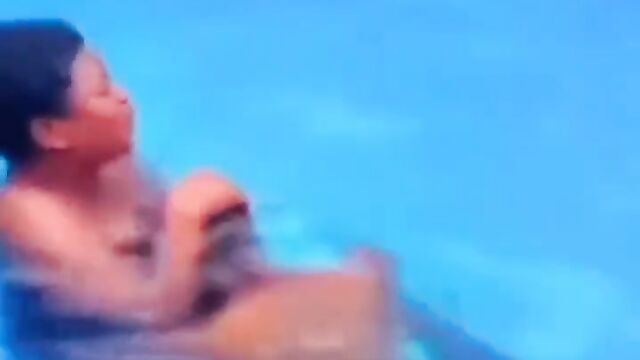 Another Horny Nigerian Couple Caught Having Hot Sex In The Pool - 5 image