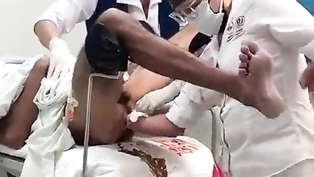 Doctors Remove Big Dick Dildo From Crazy Gay Man's Ass