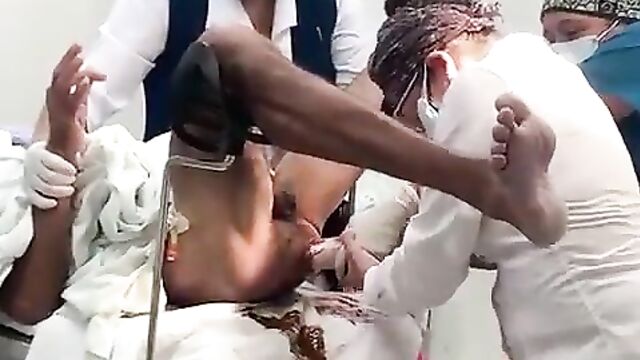 Doctors Remove Big Dick Dildo From Crazy Gay Man's Ass - 4 image