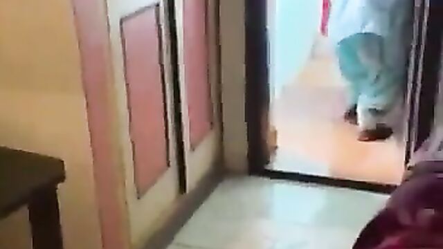 Indian Side Chick Caught Red-handed Naked In Hotel Room With Married Man And Beaten In Public - 4 image