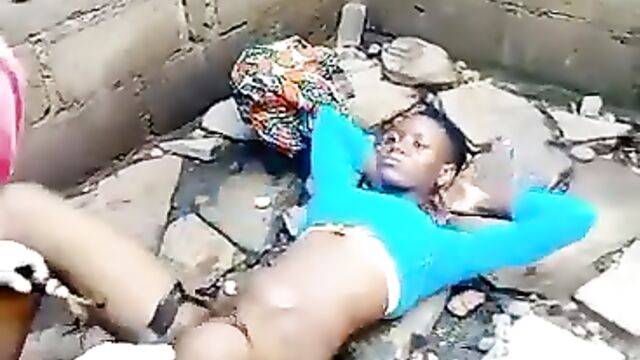 Desperate African Girl Caught Using Her Pussy For Ritual To Get A Man's Money And Keep A Man