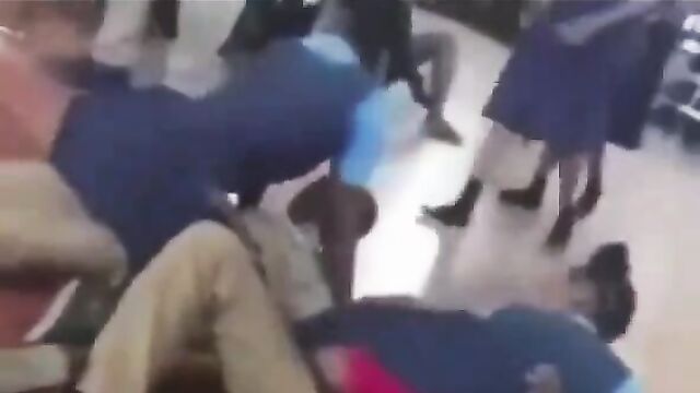 Jamaican SHS Students Caught Riding Dick In School In Public