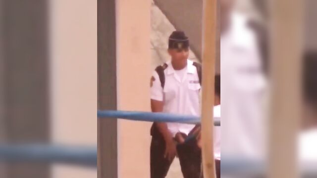 Horny Military Academy School Students Caught Having Sex In Public - 4 image