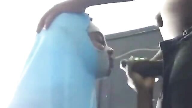 Nigerian Yoruba Muslim Girl Caught On Camera Having Sex With Her Boyfriend - 3 image