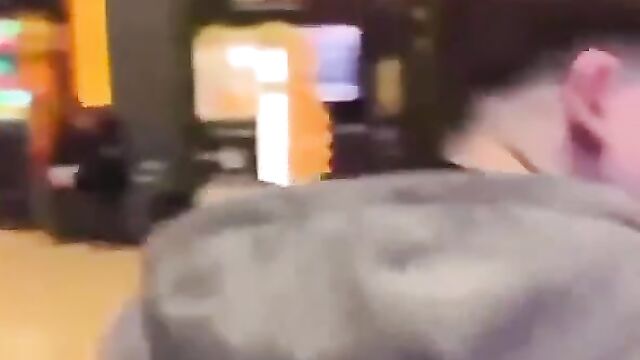 Muslim Girl In Hijab Caught Having Sex In Photo Booth In Public - 1 image