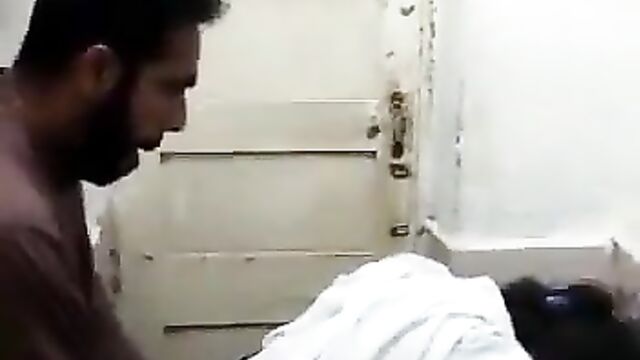 Indian Couple Busted While Fucking In The Toilet - 5 image