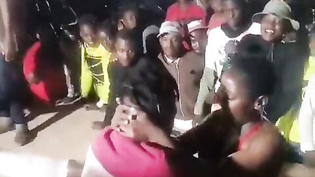 Mzansi Girlfriend Goes Wild In A Party, Showing Boobs, Ass And Pussy In Public - 1 image