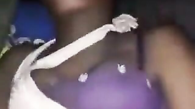 Sakawa Boy Records Himself Having Sex With Hausa Girl With Tight Pussy And Waist Beads Till He Cums - 1 image