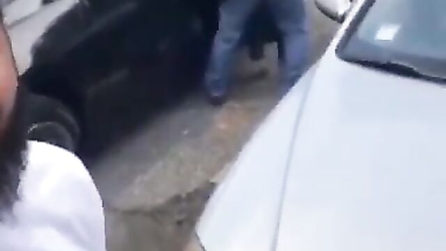 Couple Caught Having Doggy Style Sex In A Car Park In Public (Full Video 18+) - 3 image