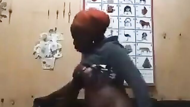 House Maid With Big Breasts Caught Having Sex With Madam's Husband After Madam Went To Work - 1 image
