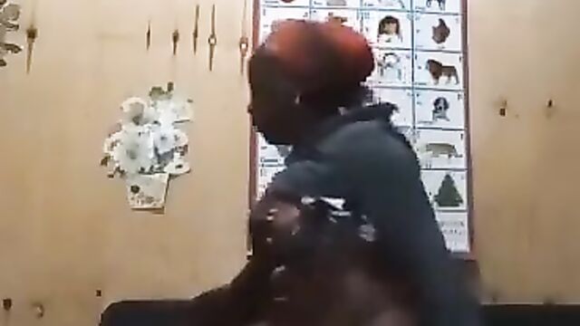 House Maid With Big Breasts Caught Having Sex With Madam's Husband After Madam Went To Work - 3 image