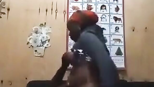 House Maid With Big Breasts Caught Having Sex With Madam's Husband After Madam Went To Work - 4 image