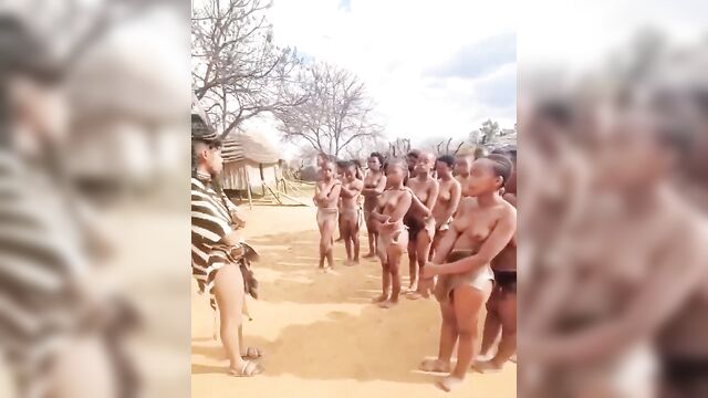 Amazing School Girls With Boobs Out In Public In A South African Cultural Ceremony - 5 image