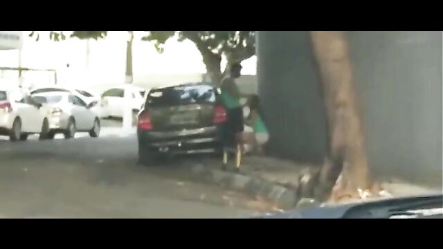 Couple Caught Having Sex In Public In Broad Daylight - 1 image