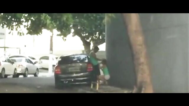 Couple Caught Having Sex In Public In Broad Daylight - 3 image