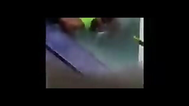 Two College Students Caught Having Hot Sex In The Pool In Public - 1 image