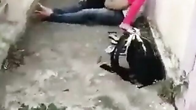 Caught Red-handed And Busted While Having Sex Outside In Public (Full Video 18+) - 1 image