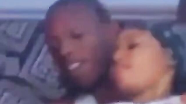 Alleged Yahoo Boy Caught Squeezing Olosho Girl's Breasts In Public (Full Video 18+) - 3 image
