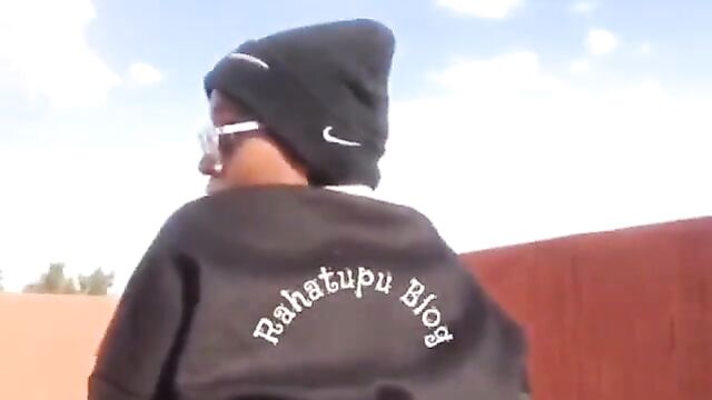 University Student Caught Showing Her Long Pussy Lips To Her Teacher In Public - 1 image