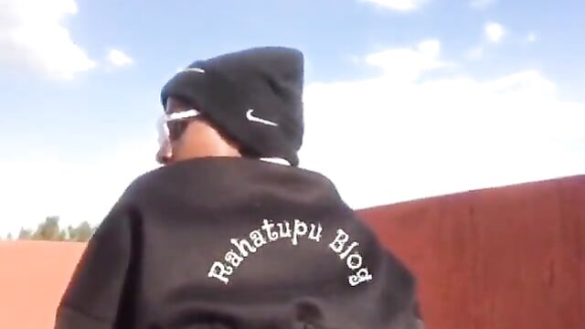 University Student Caught Showing Her Long Pussy Lips To Her Teacher In Public