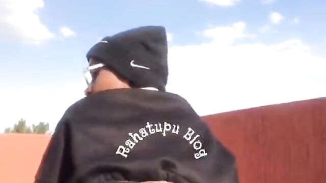 University Student Caught Showing Her Long Pussy Lips To Her Teacher In Public - 4 image