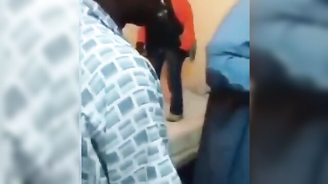 Naked Busty Ghanaian Woman Caught And Beaten In Public For Having Sex With A Man From Sudan - 2 image