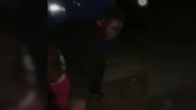 American Student Caught Receiving Blowjob And Having Doggy Style Sex With Girlfriend With Big Ass In Public - 1 image