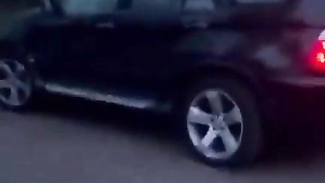 Cheating Wife Caught Naked In A Car While Having Sex With Another Man - 1 image