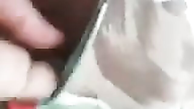 She Squeezed His Dick And Made Him Cum As He Was Playing With Her Boobs In The Bush In Public - 5 image