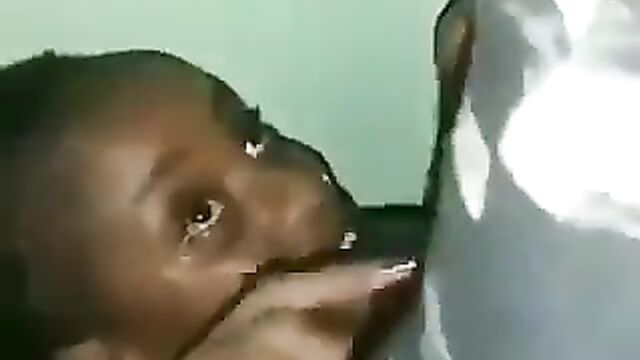 Girlfriend Bites Man's Dick While Giving Him Blow Job During Sex - 5 image