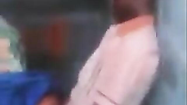 2 Students Wearing School Uniform Caught Having Doggy Style Sex On The Stairs In Public (Full Video 18+) - 4 image
