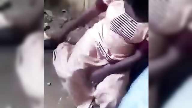 Naked real Hausa man caught cheating with married woman (Shocking Video)