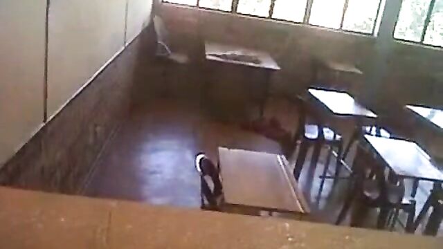 2 Students Caught Having Sex On Desk In Classroom In Public (Full Video 18+)