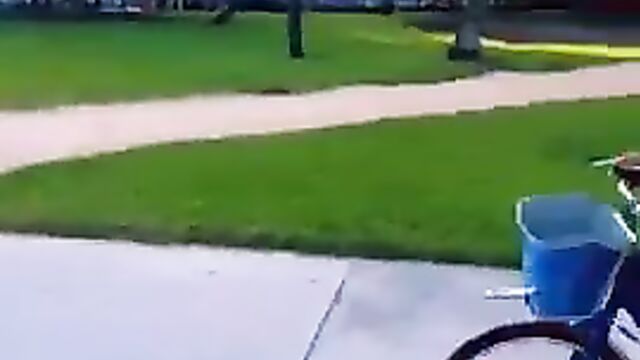 Boobs Out As Girls Go Wild In Public, Distracting Bike Rider - 4 image