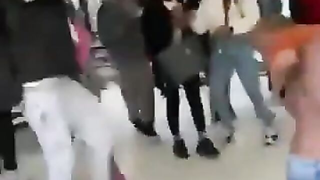 Boobs Out As Girl Gets Stripped While Fighting Over A Man In Public - 5 image