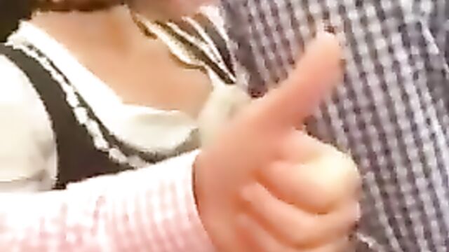 Crazy Dude Caught Fingering Girlfriend In Public - 1 image